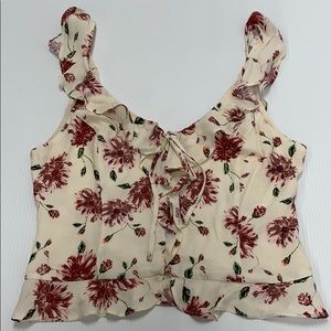 ASTR label floral tank